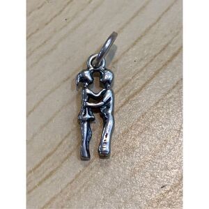 Dancers Sterling Silver Jewelry Charm #dance